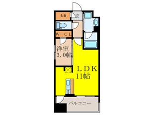 サンレムート・江坂3rdの物件間取画像